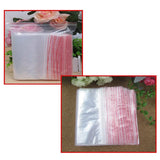 100pcs Zip Lock Bag For Home Sundries Storage