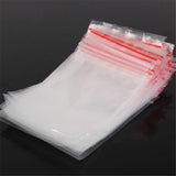 100pcs Zip Lock Bag For Home Sundries Storage