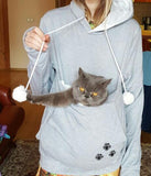 Kangaroo Pocket Cat Hoodie