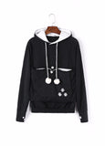 Kangaroo Pocket Cat Hoodie