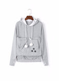 Kangaroo Pocket Cat Hoodie