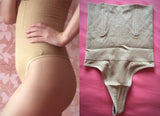 Sexy High Waist Tummy Tuck Waist Shaping Butt Lifter Thong Panty
