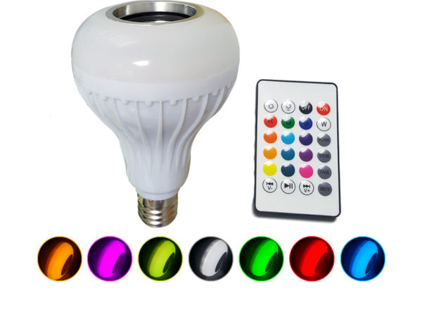 LED Wireless Bluetooth Light Bulb Speaker