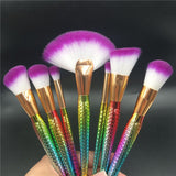7pcs Mermaid Brush Set