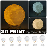 3D Moon Lamp