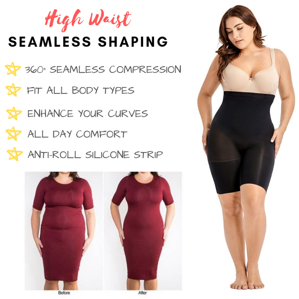 SlimCurves™ High Waist Tummy Control Shaper Shorts