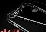 Ultra Thin Soft Gel Transparent Case For iPhone