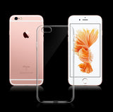 Ultra Thin Soft Gel Transparent Case For iPhone