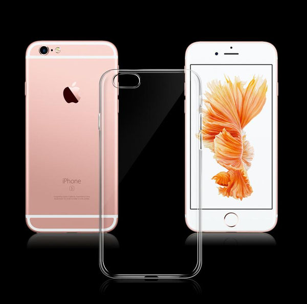 Ultra Thin Soft Gel Transparent Case For iPhone