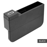 Car Seat Gap Storage Organizer with Wireless Charging
