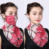 Reusable Fashion Anti-UV Face Scarf For Women
